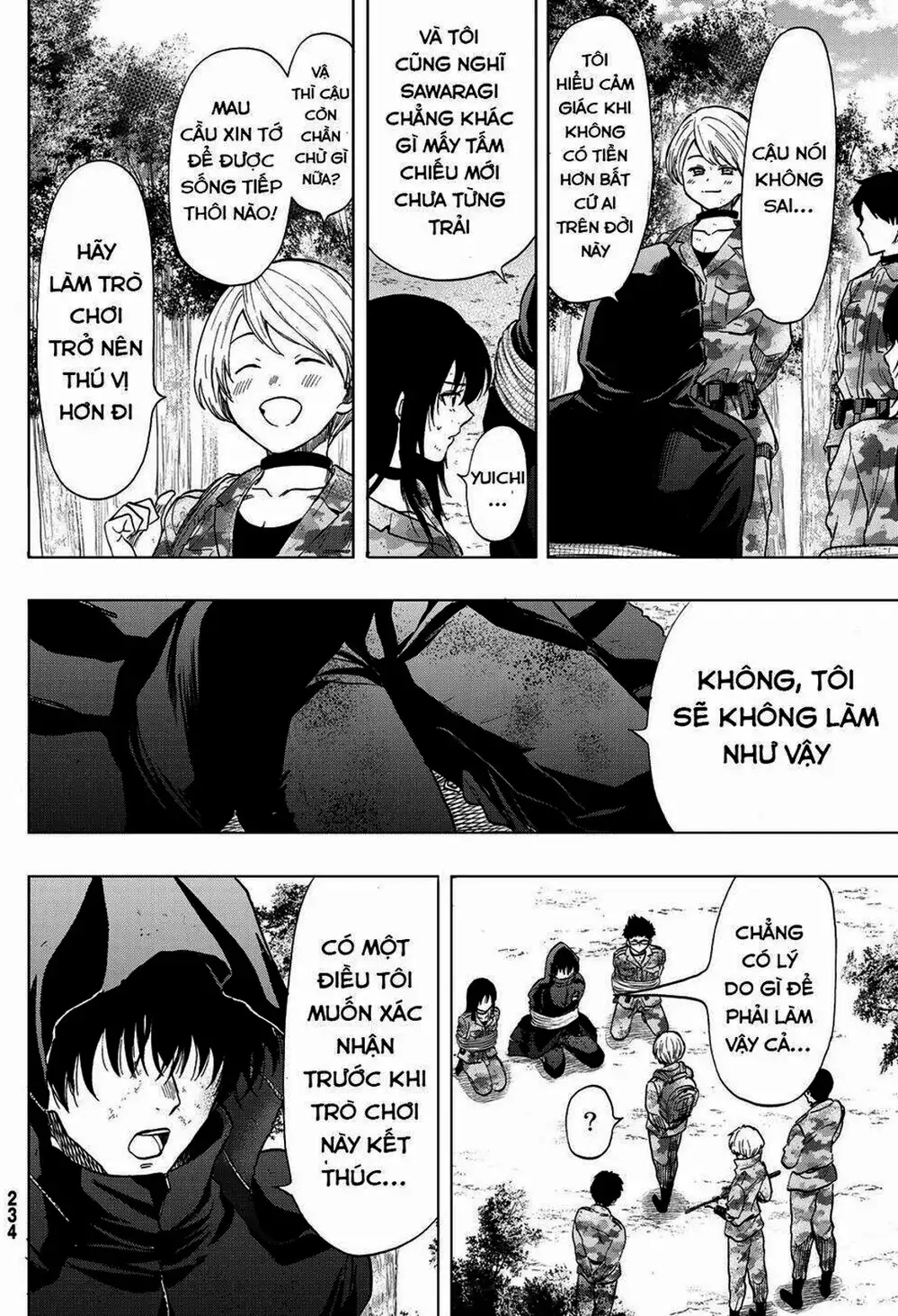 Truyện Tranh Trò Chơi Tình Bạn - Tomodachi Game trang 2