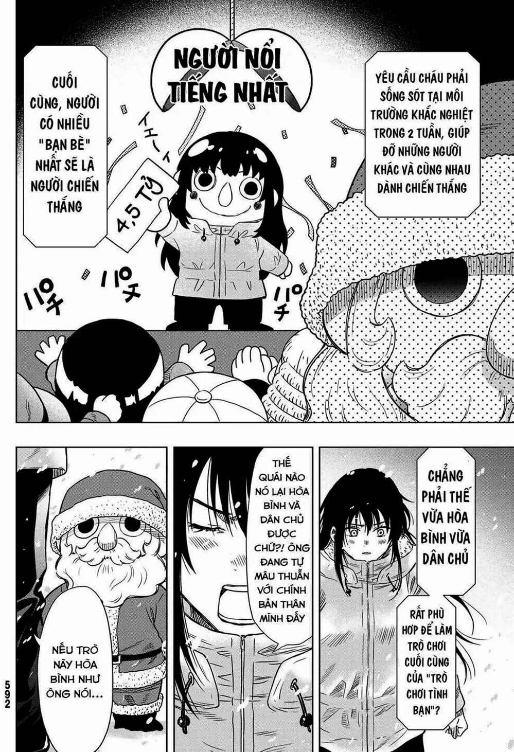 Truyện Tranh Trò Chơi Tình Bạn - Tomodachi Game trang 2