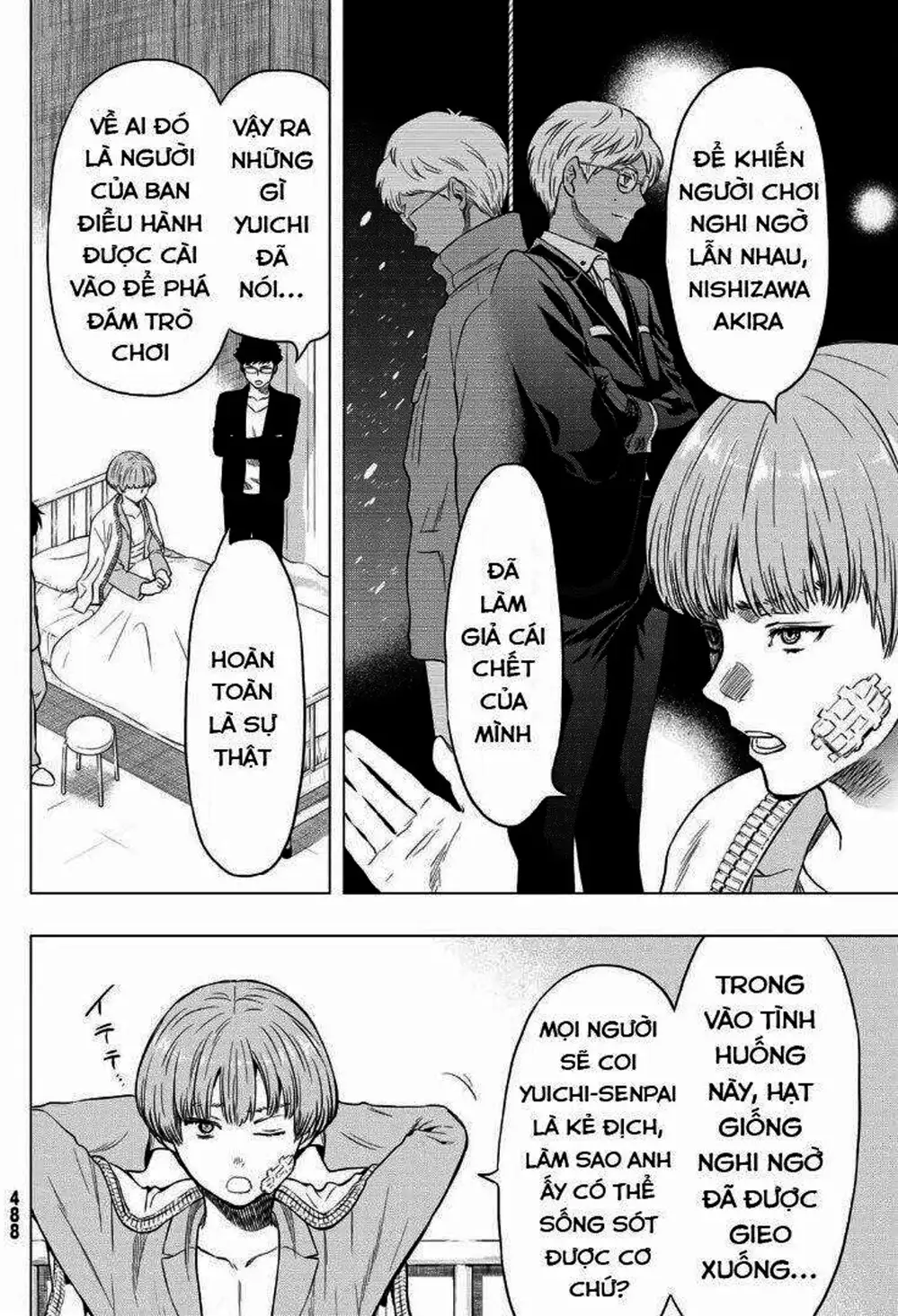 Truyện Tranh Trò Chơi Tình Bạn - Tomodachi Game trang 2