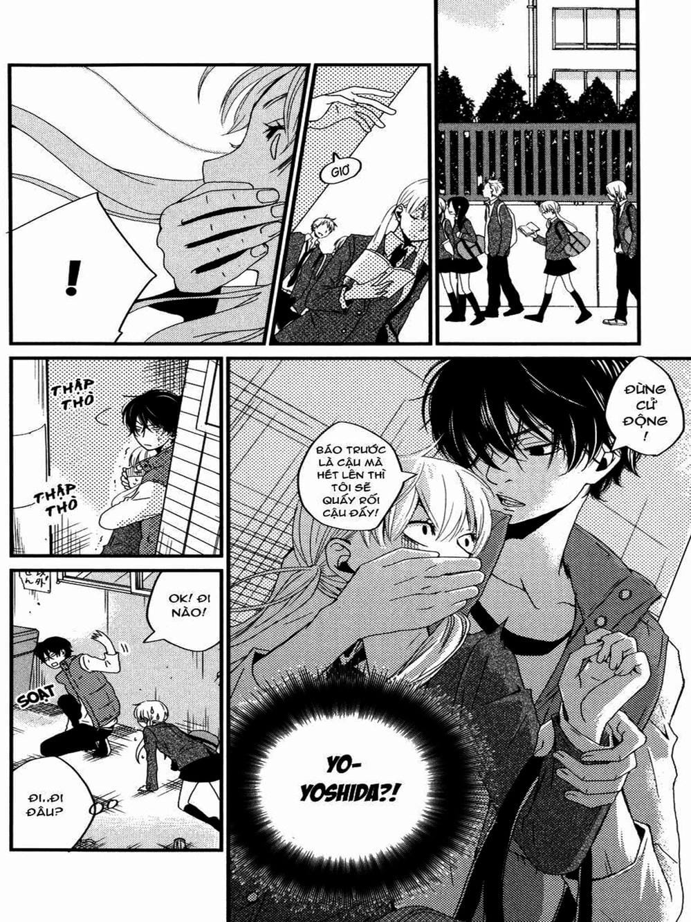 Truyện Tranh Quái Vật Bàn Bên - Tonari No Kaibutsu-Kun trang 4