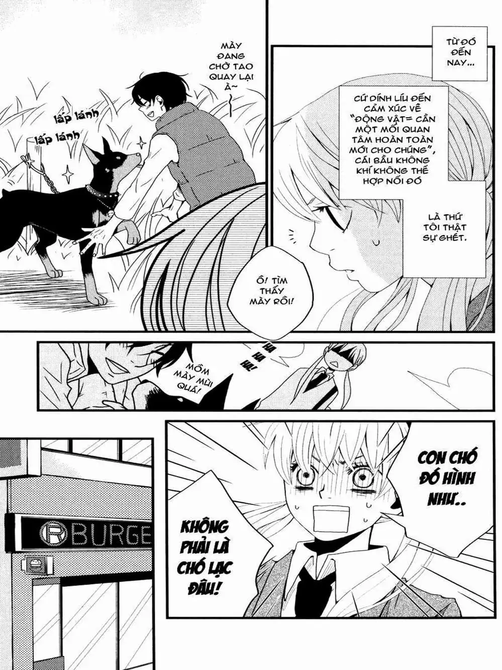 Truyện Tranh Quái Vật Bàn Bên - Tonari No Kaibutsu-Kun trang 4