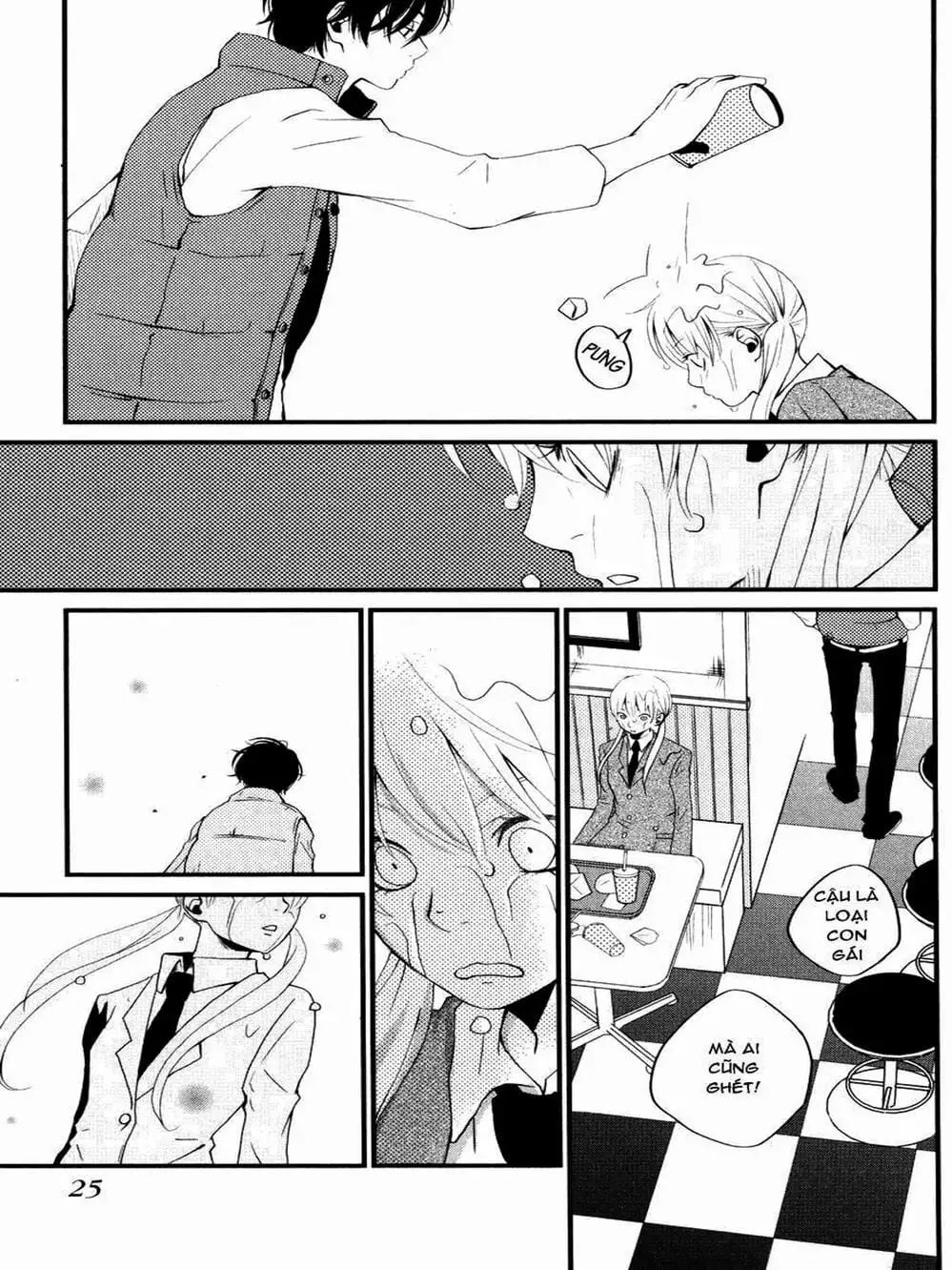 Truyện Tranh Quái Vật Bàn Bên - Tonari No Kaibutsu-Kun trang 4