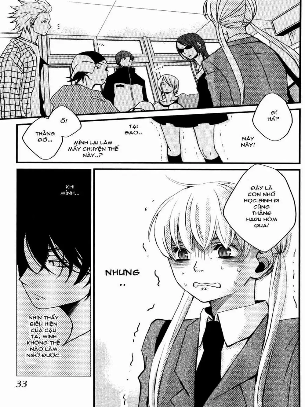 Truyện Tranh Quái Vật Bàn Bên - Tonari No Kaibutsu-Kun trang 4