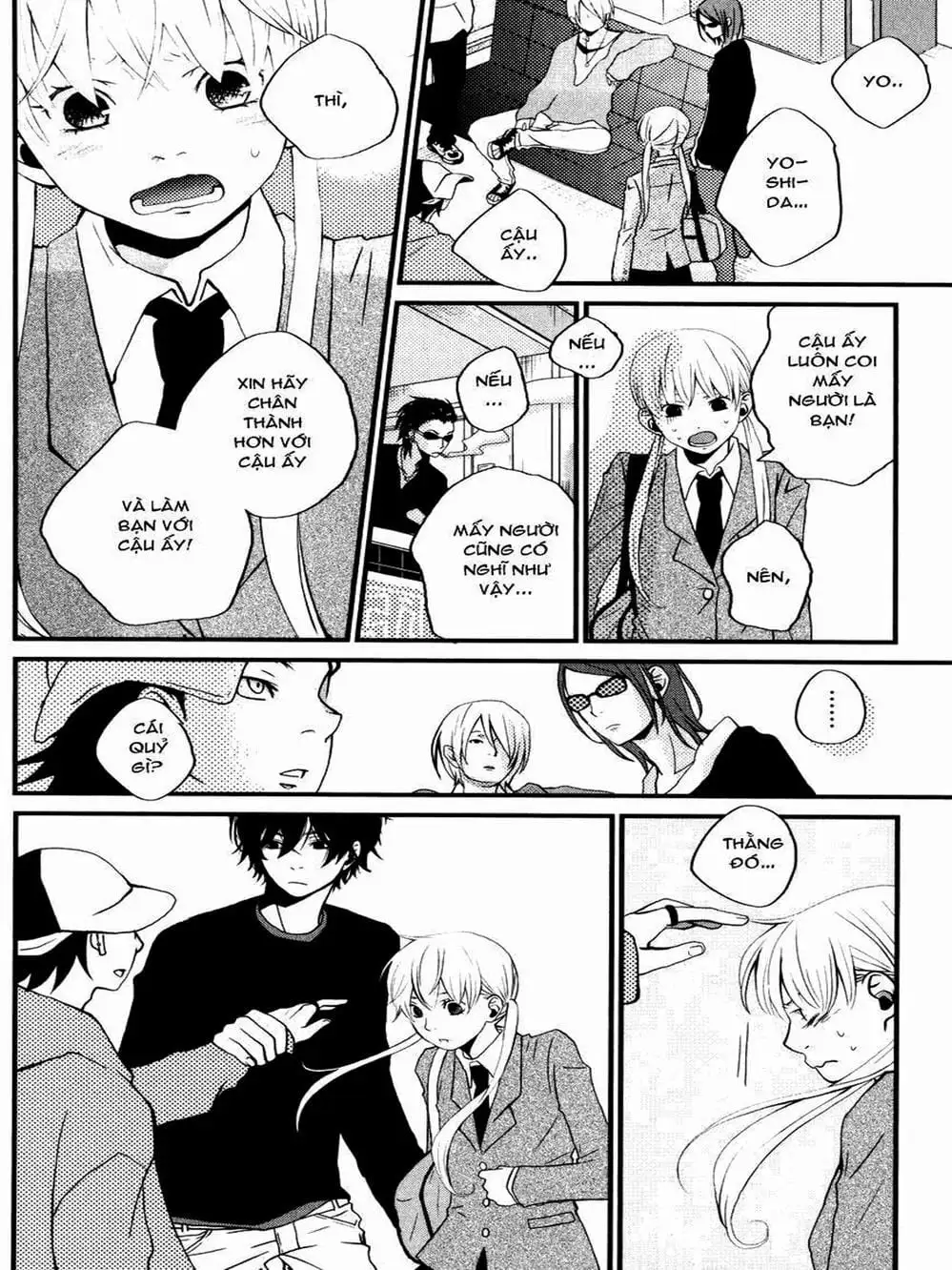 Truyện Tranh Quái Vật Bàn Bên - Tonari No Kaibutsu-Kun trang 4