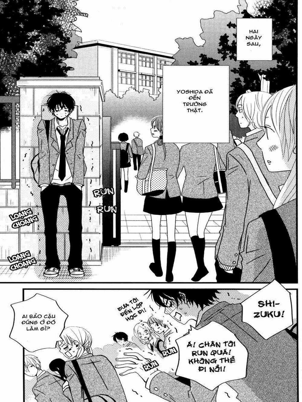 Truyện Tranh Quái Vật Bàn Bên - Tonari No Kaibutsu-Kun trang 4