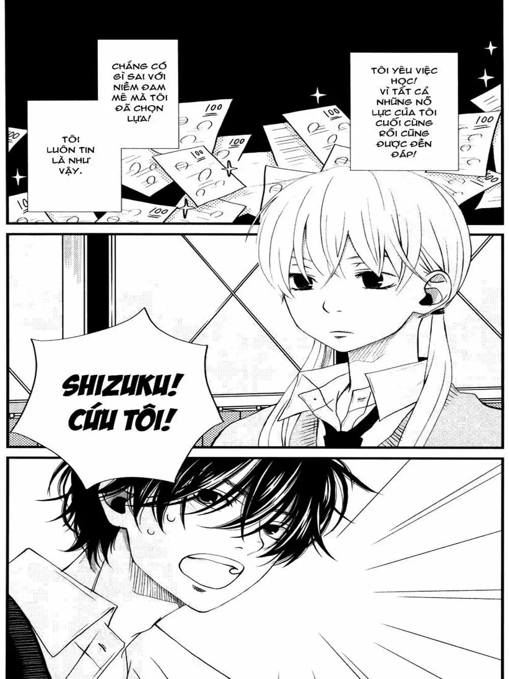 Truyện Tranh Quái Vật Bàn Bên - Tonari No Kaibutsu-Kun trang 4