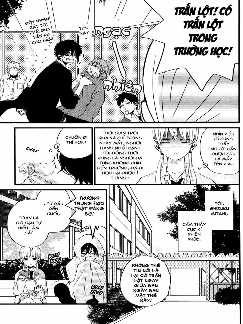 Truyện Tranh Quái Vật Bàn Bên - Tonari No Kaibutsu-Kun trang 4