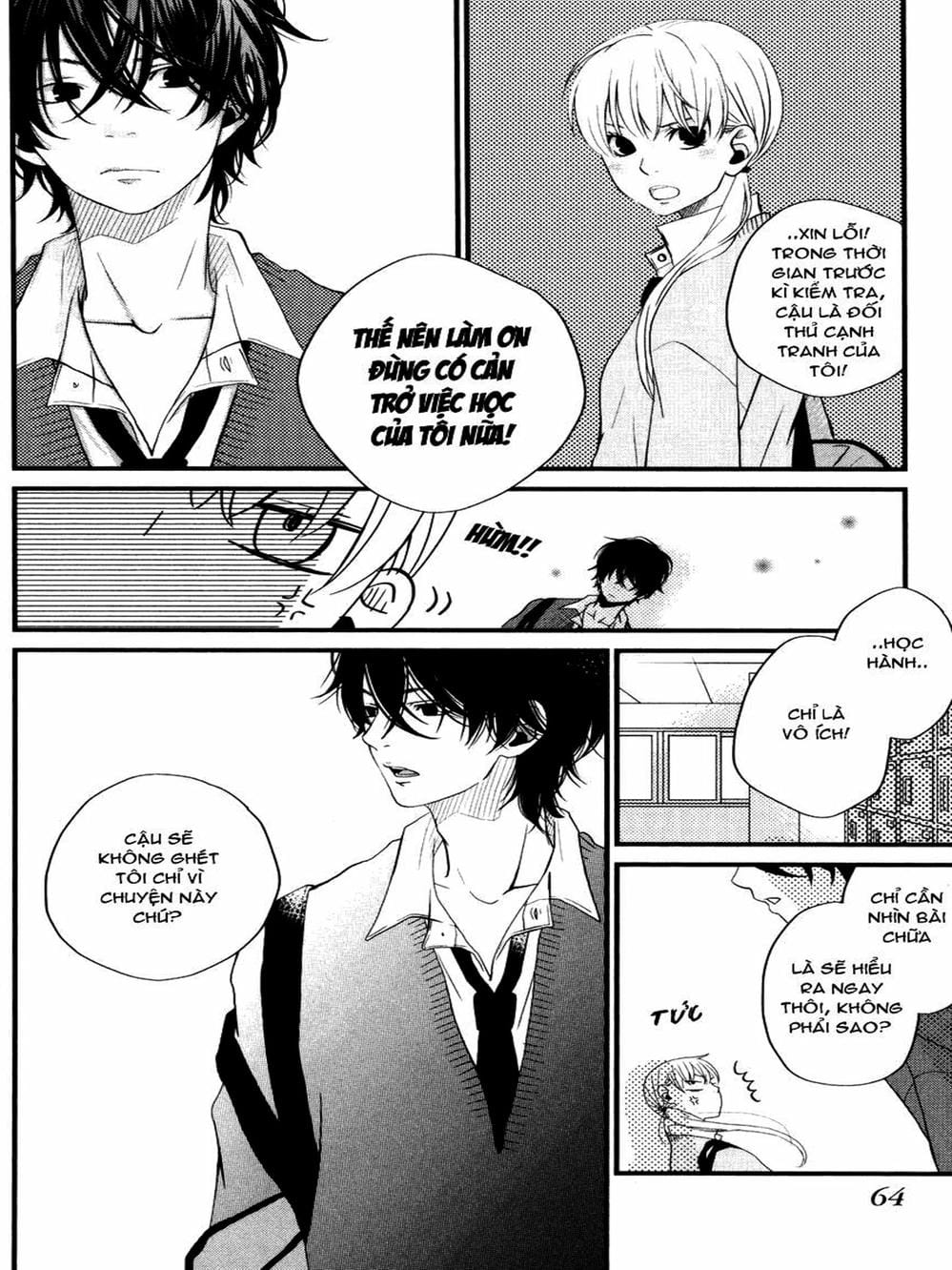 Truyện Tranh Quái Vật Bàn Bên - Tonari No Kaibutsu-Kun trang 4