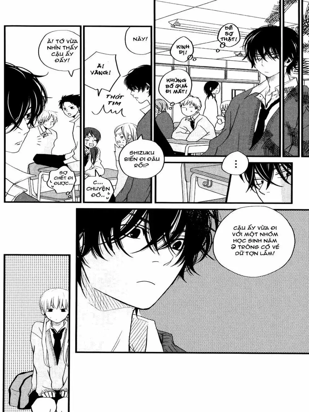 Truyện Tranh Quái Vật Bàn Bên - Tonari No Kaibutsu-Kun trang 4