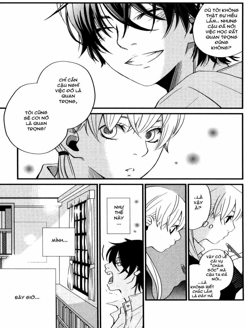 Truyện Tranh Quái Vật Bàn Bên - Tonari No Kaibutsu-Kun trang 4