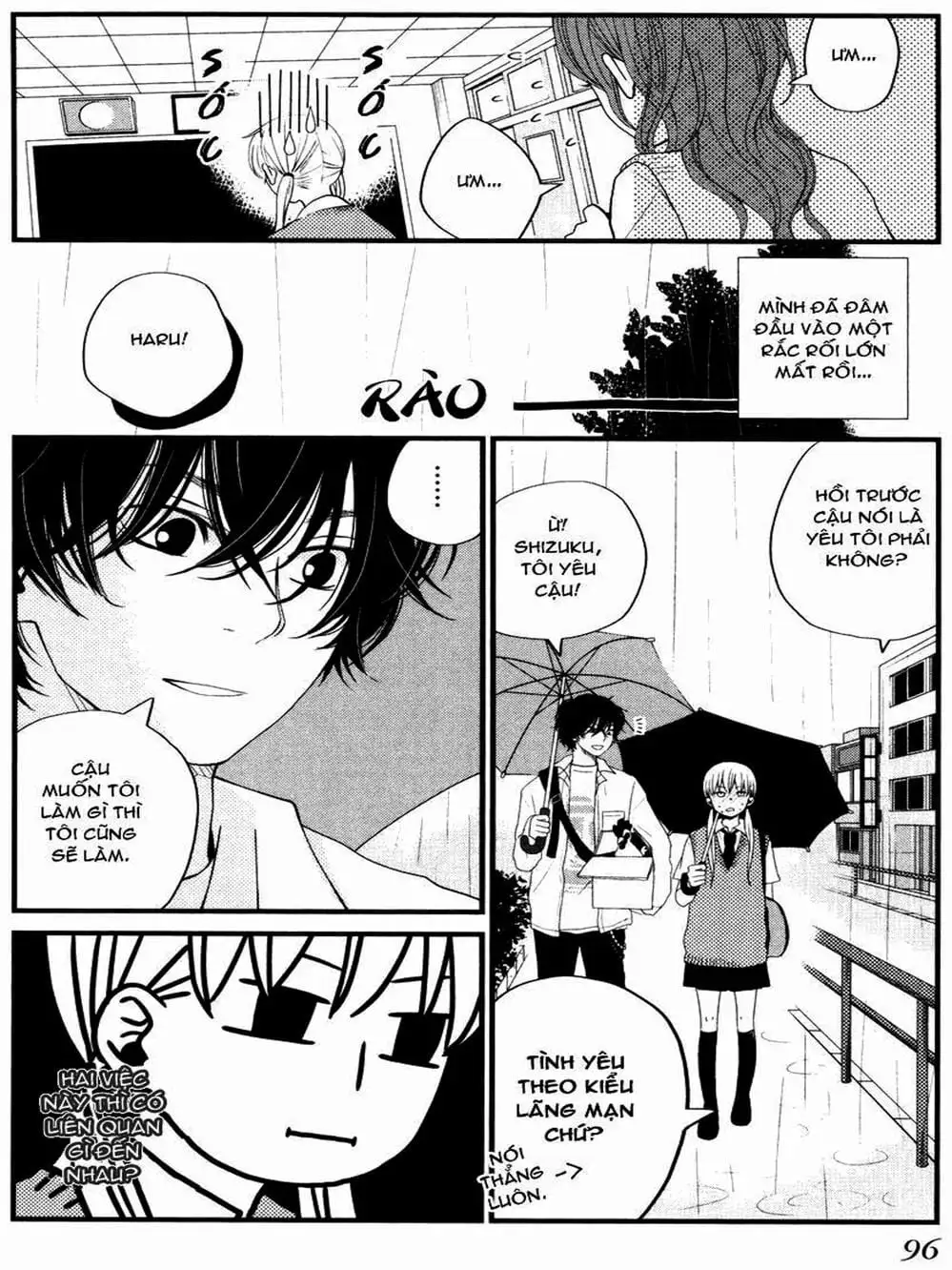 Truyện Tranh Quái Vật Bàn Bên - Tonari No Kaibutsu-Kun trang 4