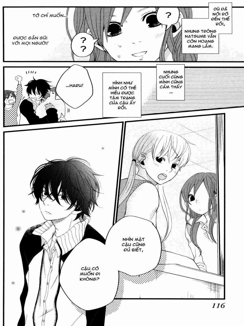 Truyện Tranh Quái Vật Bàn Bên - Tonari No Kaibutsu-Kun trang 4