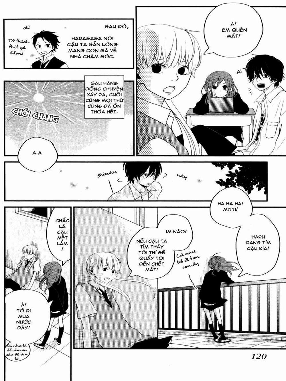 Truyện Tranh Quái Vật Bàn Bên - Tonari No Kaibutsu-Kun trang 4