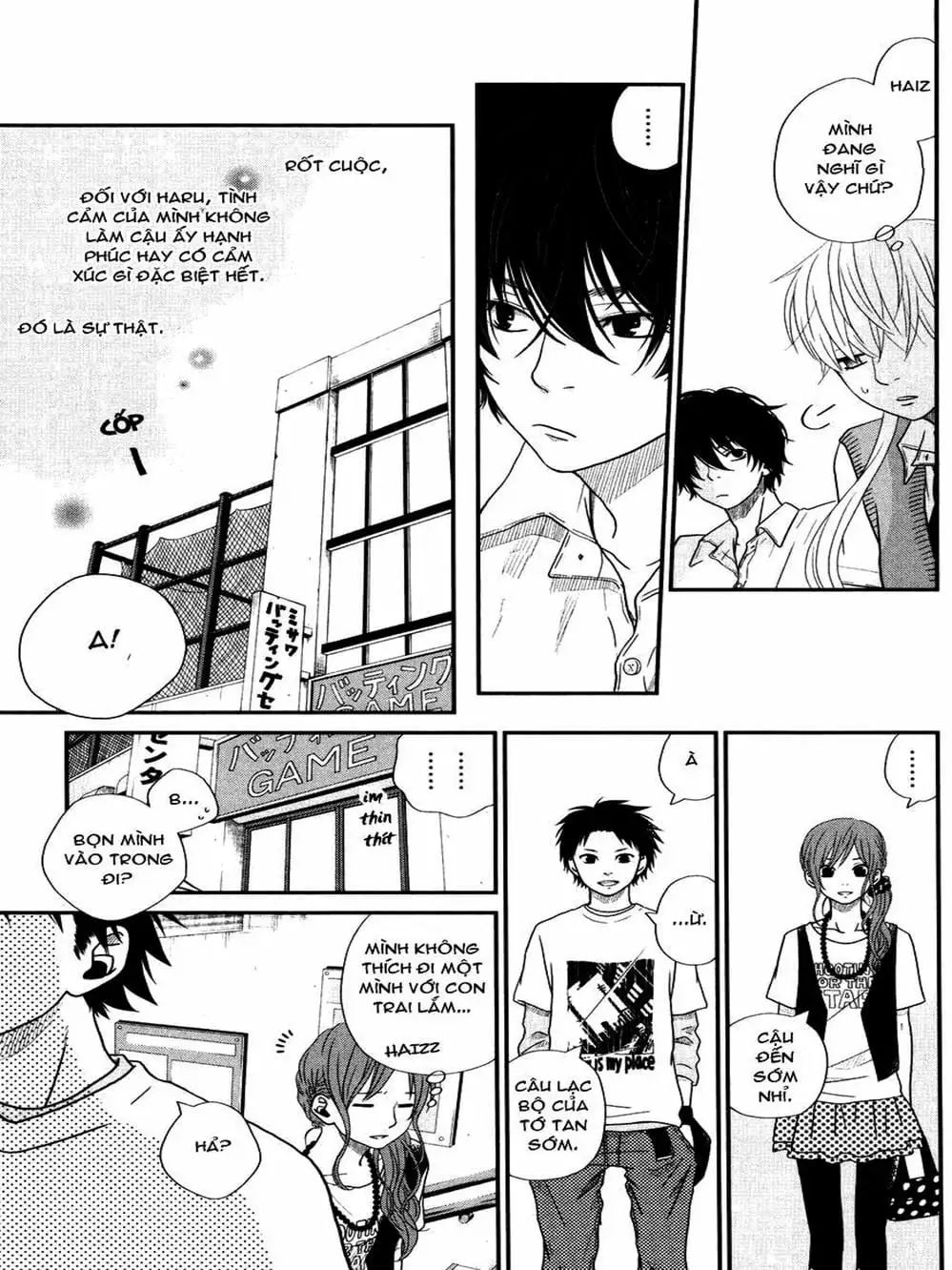 Truyện Tranh Quái Vật Bàn Bên - Tonari No Kaibutsu-Kun trang 4