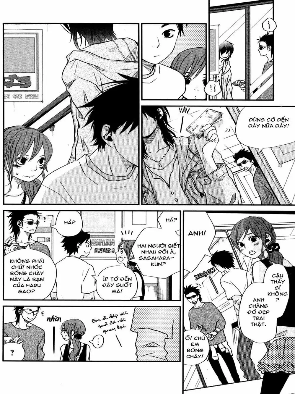 Truyện Tranh Quái Vật Bàn Bên - Tonari No Kaibutsu-Kun trang 4