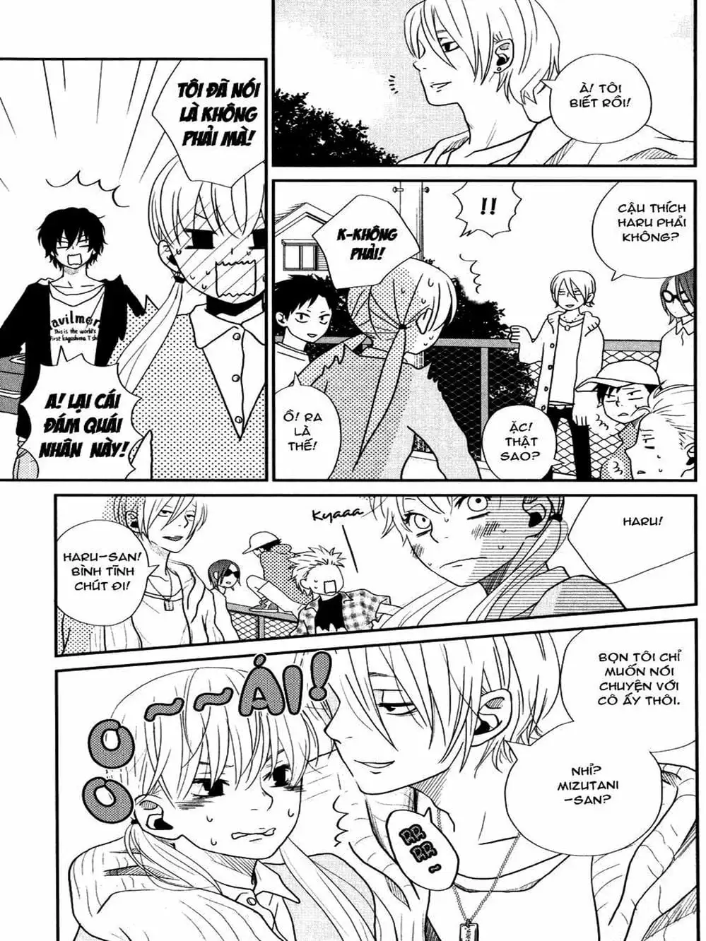 Truyện Tranh Quái Vật Bàn Bên - Tonari No Kaibutsu-Kun trang 4