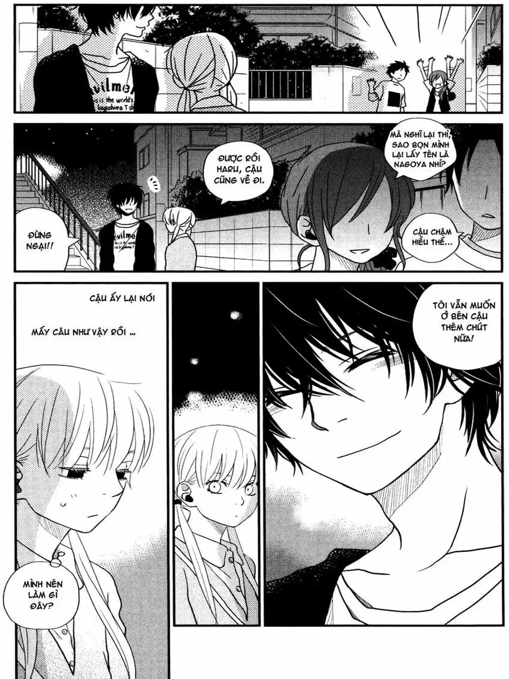 Truyện Tranh Quái Vật Bàn Bên - Tonari No Kaibutsu-Kun trang 4