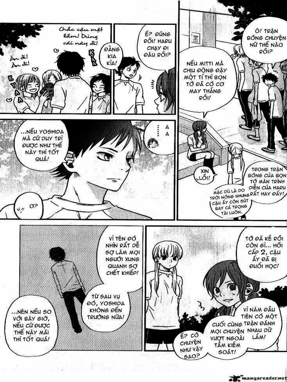 Truyện Tranh Quái Vật Bàn Bên - Tonari No Kaibutsu-Kun trang 4