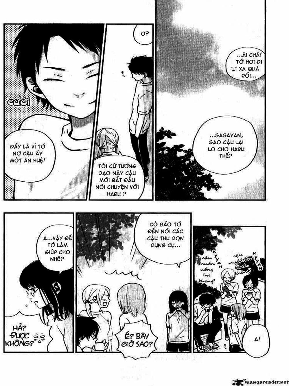 Truyện Tranh Quái Vật Bàn Bên - Tonari No Kaibutsu-Kun trang 4