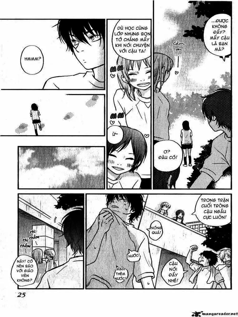 Truyện Tranh Quái Vật Bàn Bên - Tonari No Kaibutsu-Kun trang 4