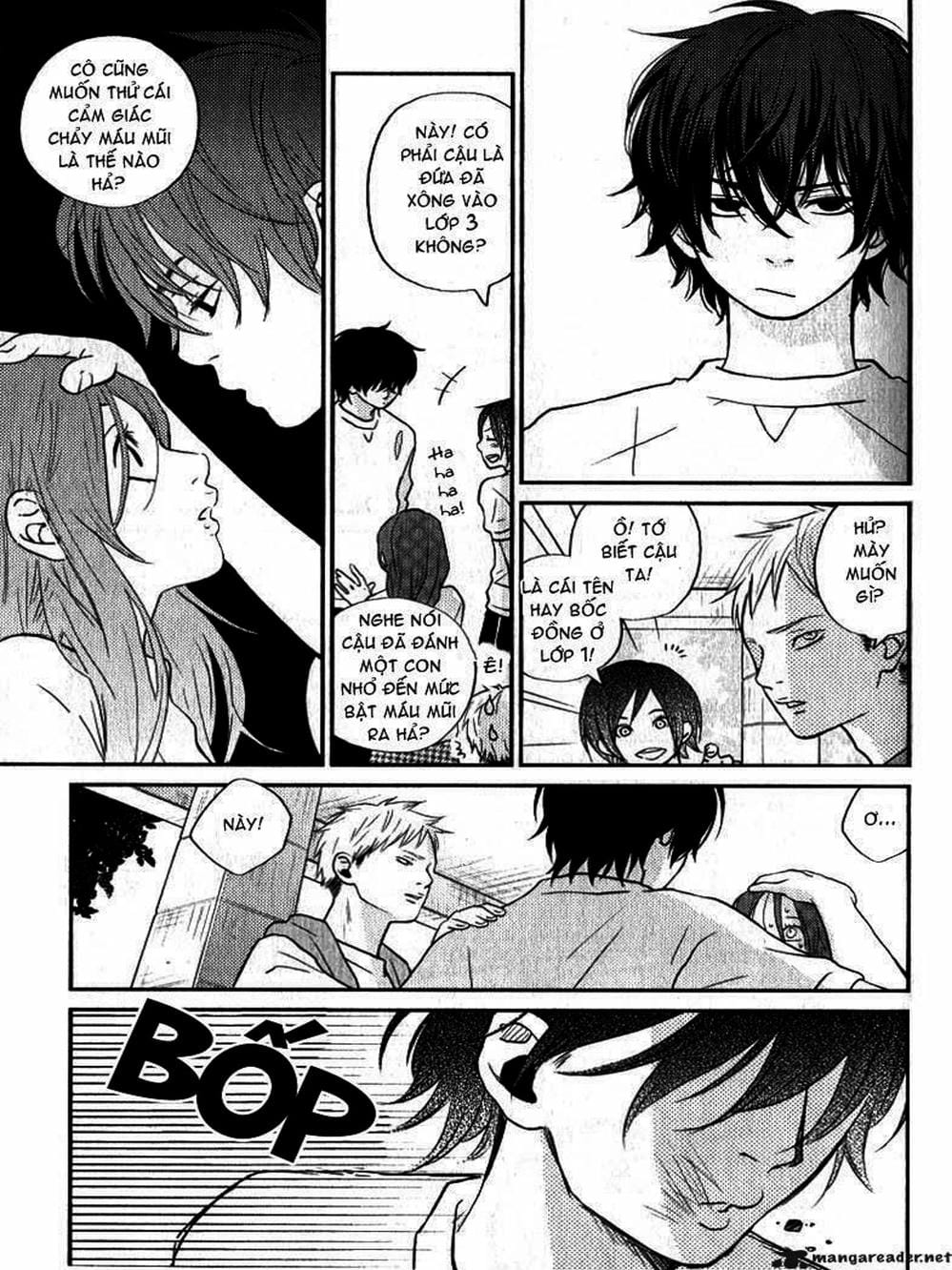 Truyện Tranh Quái Vật Bàn Bên - Tonari No Kaibutsu-Kun trang 4