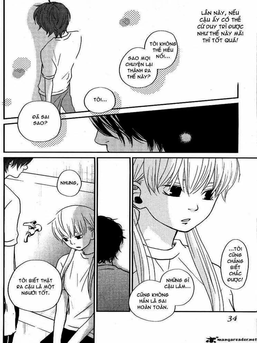 Truyện Tranh Quái Vật Bàn Bên - Tonari No Kaibutsu-Kun trang 4