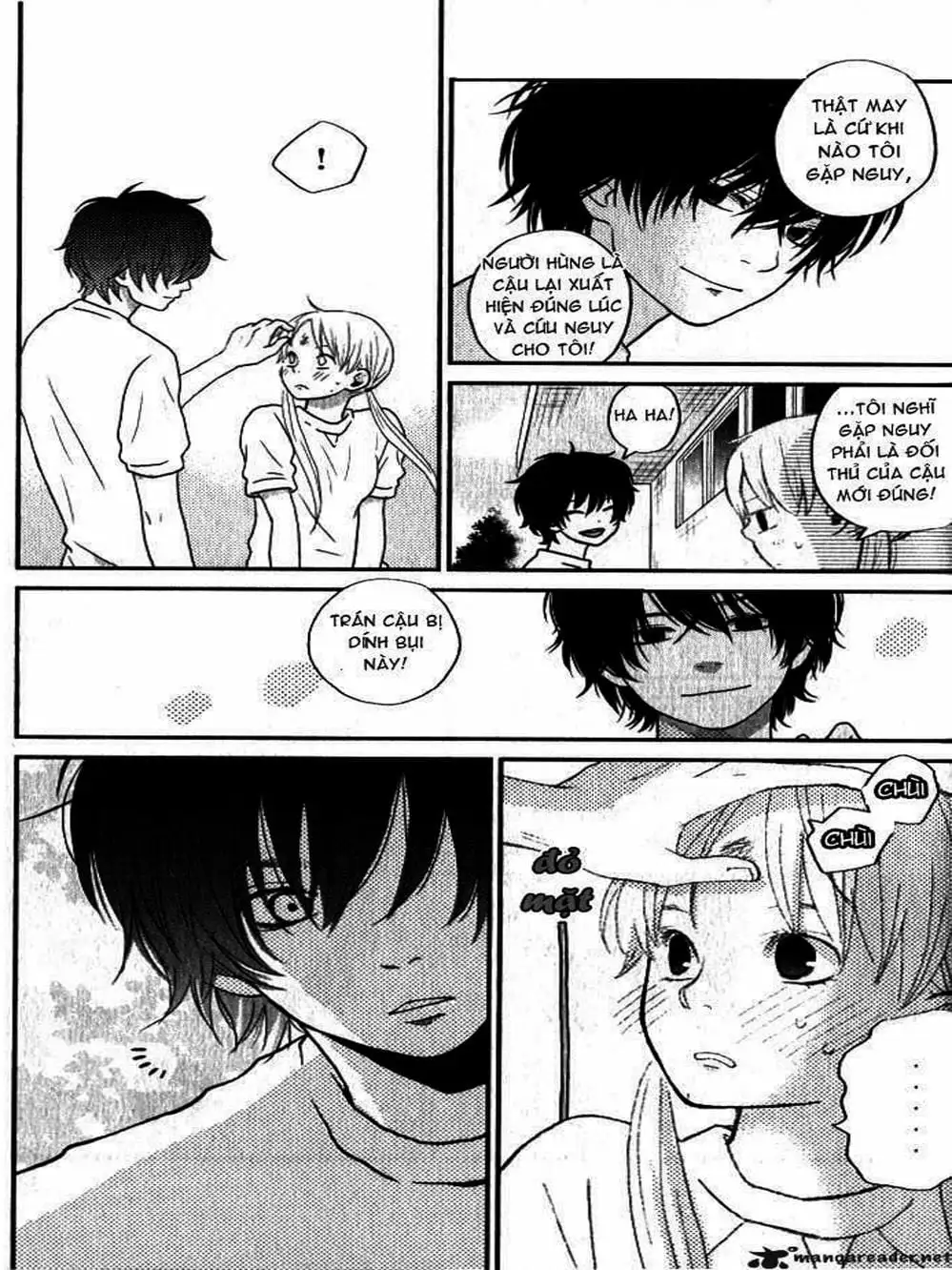 Truyện Tranh Quái Vật Bàn Bên - Tonari No Kaibutsu-Kun trang 4