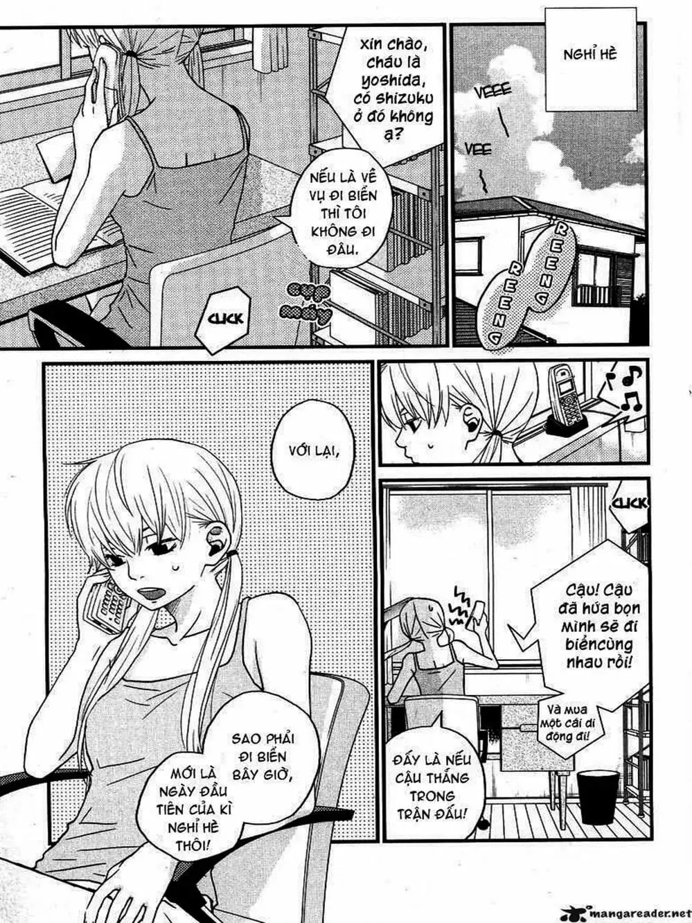 Truyện Tranh Quái Vật Bàn Bên - Tonari No Kaibutsu-Kun trang 4