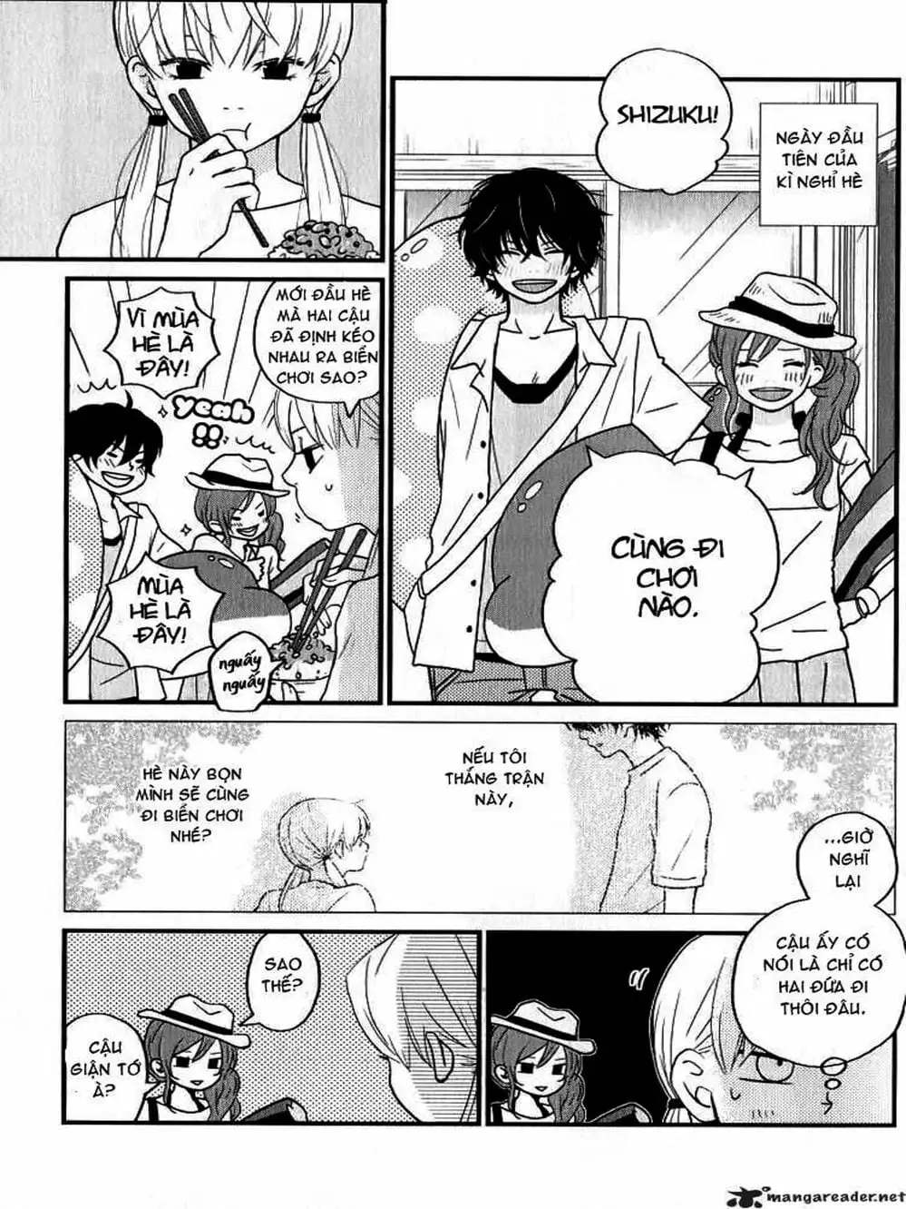 Truyện Tranh Quái Vật Bàn Bên - Tonari No Kaibutsu-Kun trang 4