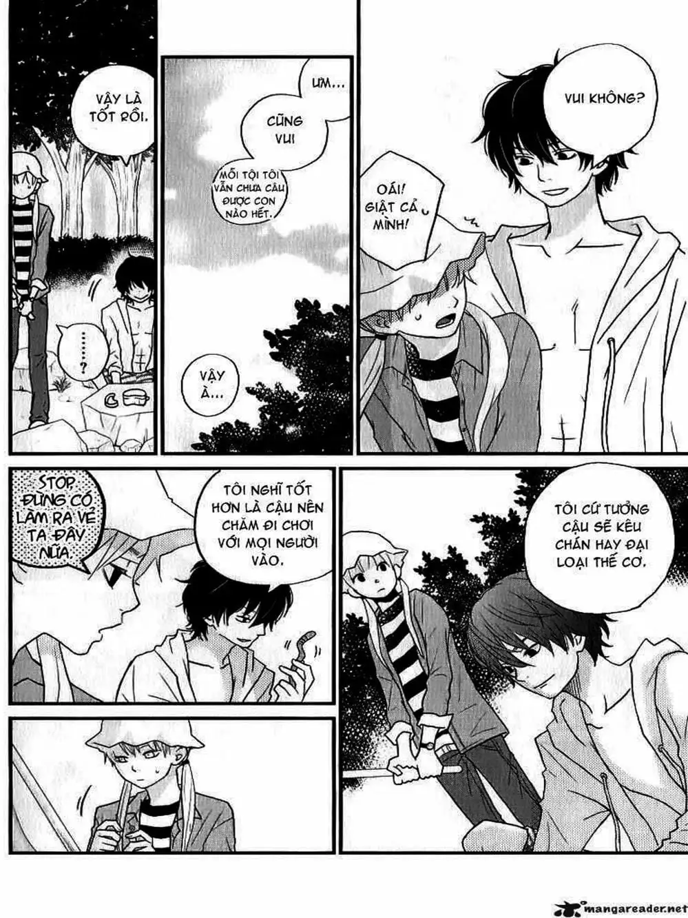 Truyện Tranh Quái Vật Bàn Bên - Tonari No Kaibutsu-Kun trang 4