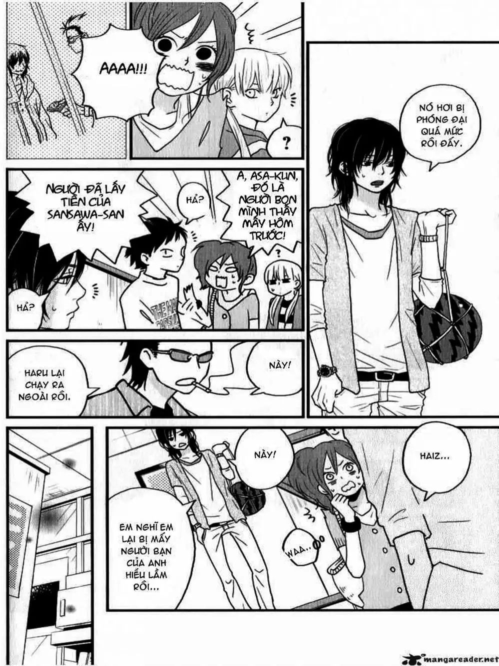 Truyện Tranh Quái Vật Bàn Bên - Tonari No Kaibutsu-Kun trang 4