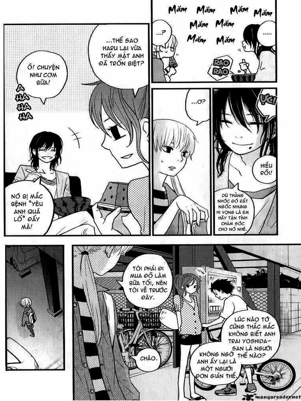 Truyện Tranh Quái Vật Bàn Bên - Tonari No Kaibutsu-Kun trang 4