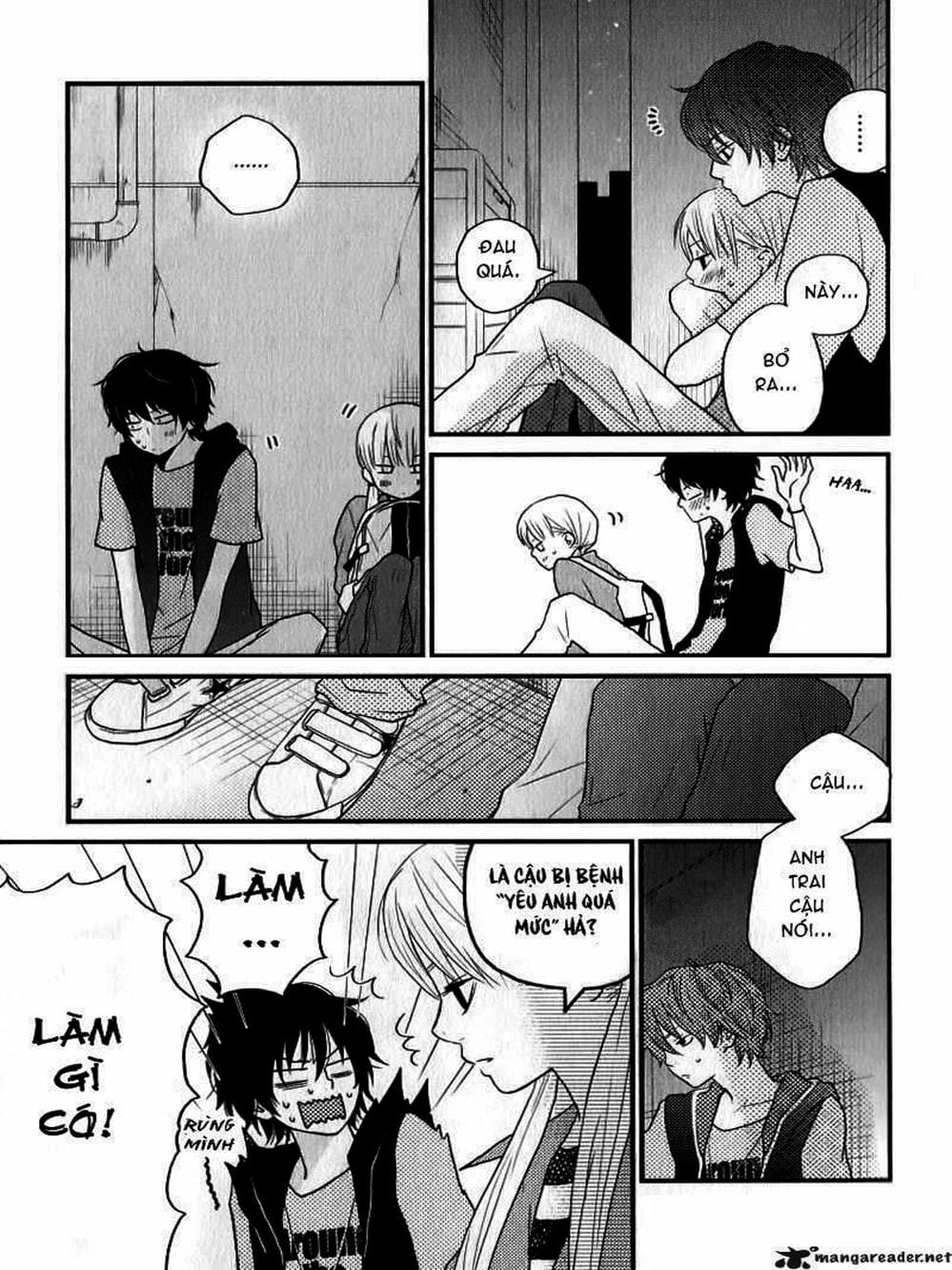 Truyện Tranh Quái Vật Bàn Bên - Tonari No Kaibutsu-Kun trang 4