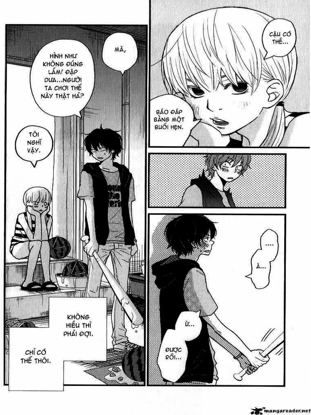 Truyện Tranh Quái Vật Bàn Bên - Tonari No Kaibutsu-Kun trang 4