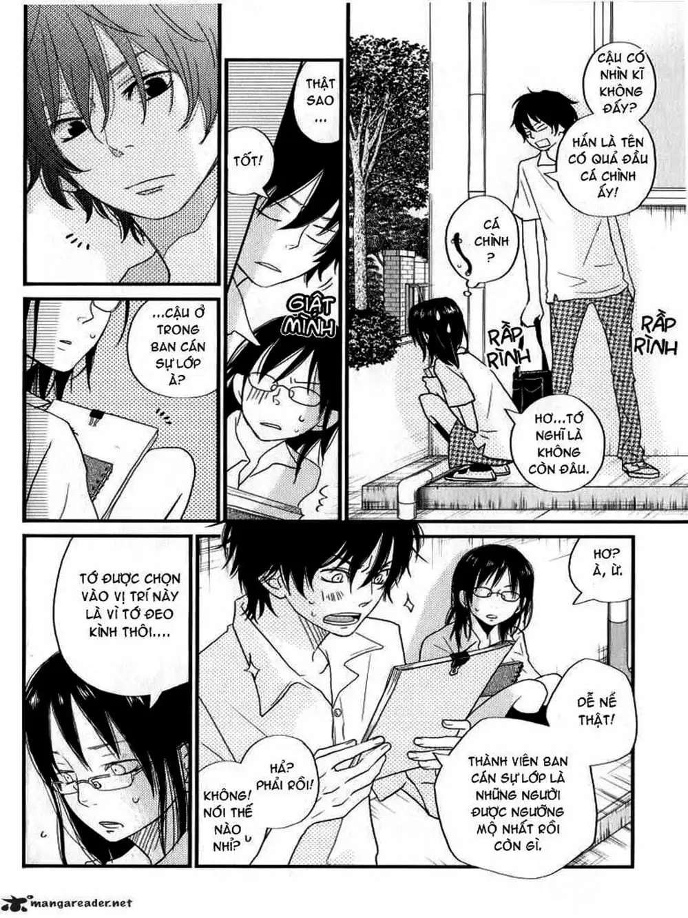 Truyện Tranh Quái Vật Bàn Bên - Tonari No Kaibutsu-Kun trang 4