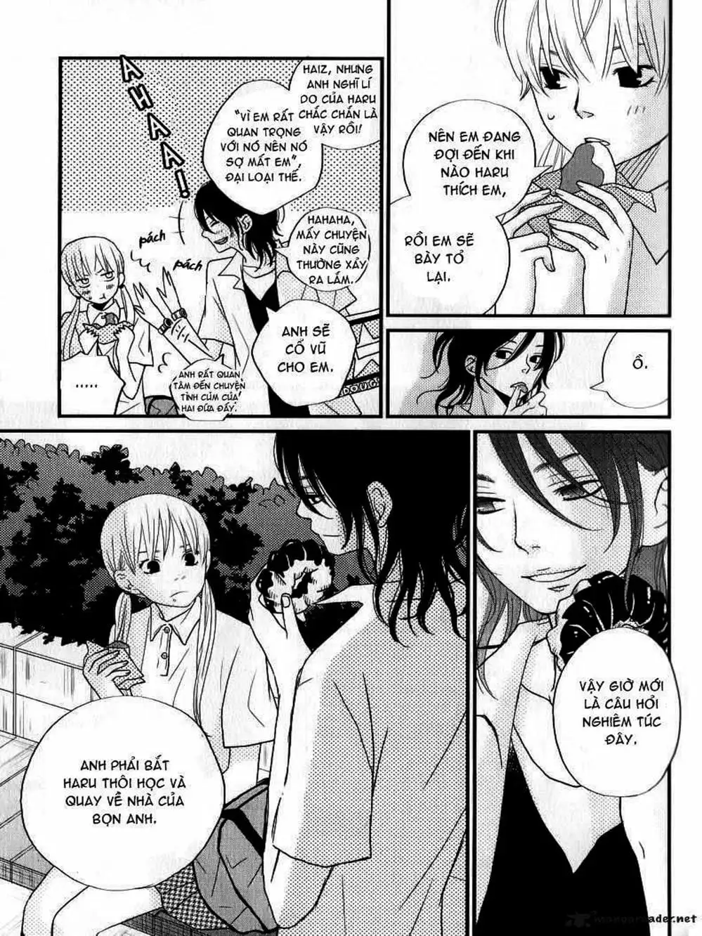 Truyện Tranh Quái Vật Bàn Bên - Tonari No Kaibutsu-Kun trang 4