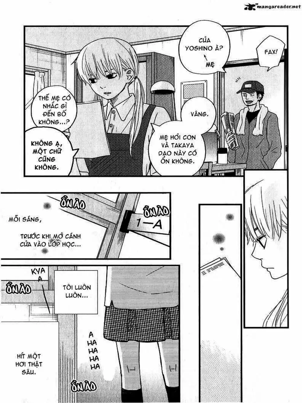 Truyện Tranh Quái Vật Bàn Bên - Tonari No Kaibutsu-Kun trang 4