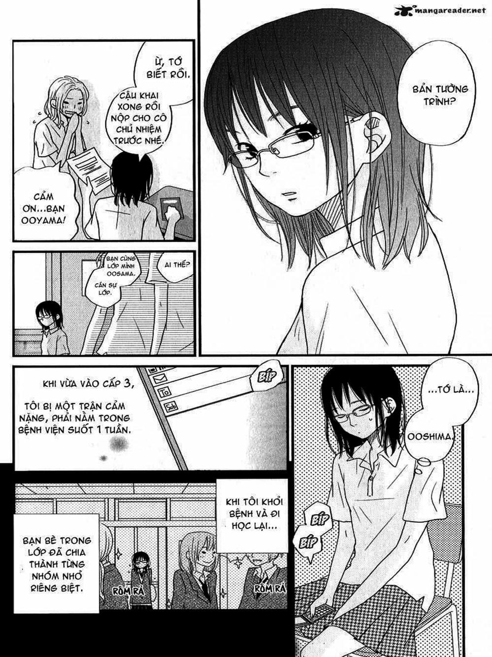 Truyện Tranh Quái Vật Bàn Bên - Tonari No Kaibutsu-Kun trang 4