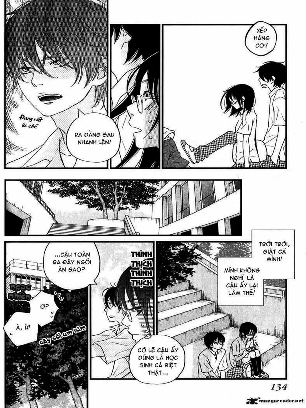 Truyện Tranh Quái Vật Bàn Bên - Tonari No Kaibutsu-Kun trang 4