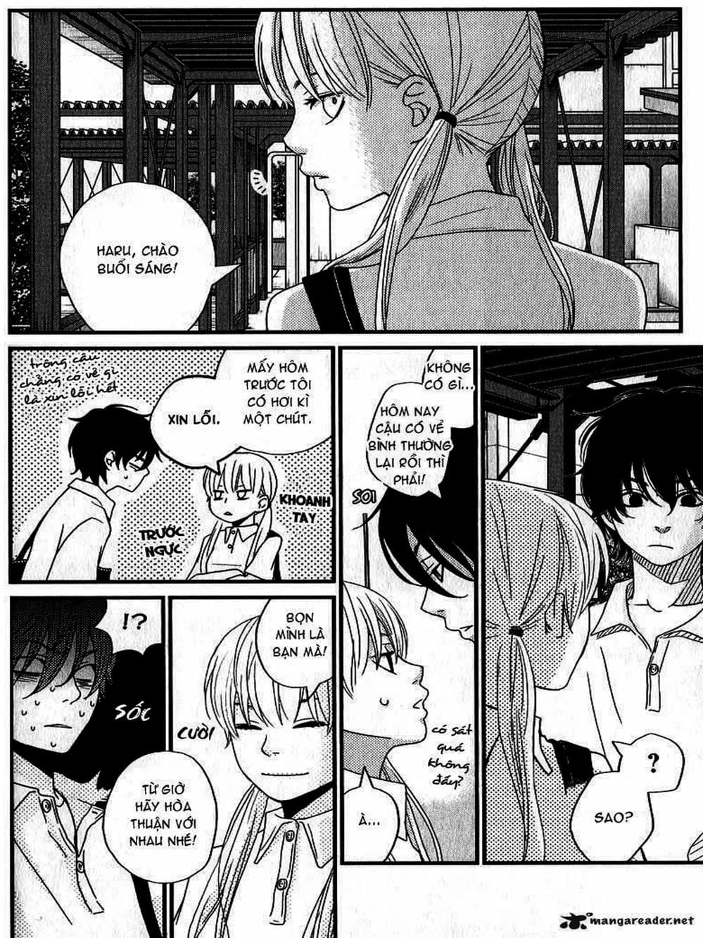 Truyện Tranh Quái Vật Bàn Bên - Tonari No Kaibutsu-Kun trang 4