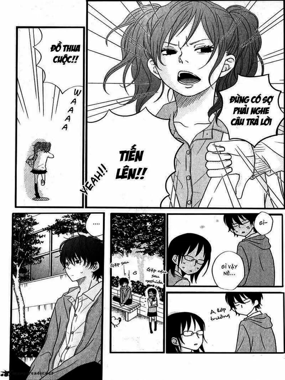 Truyện Tranh Quái Vật Bàn Bên - Tonari No Kaibutsu-Kun trang 4