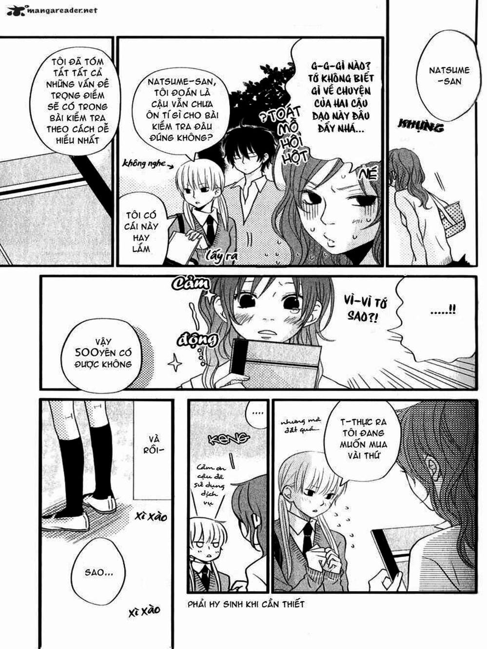 Truyện Tranh Quái Vật Bàn Bên - Tonari No Kaibutsu-Kun trang 4