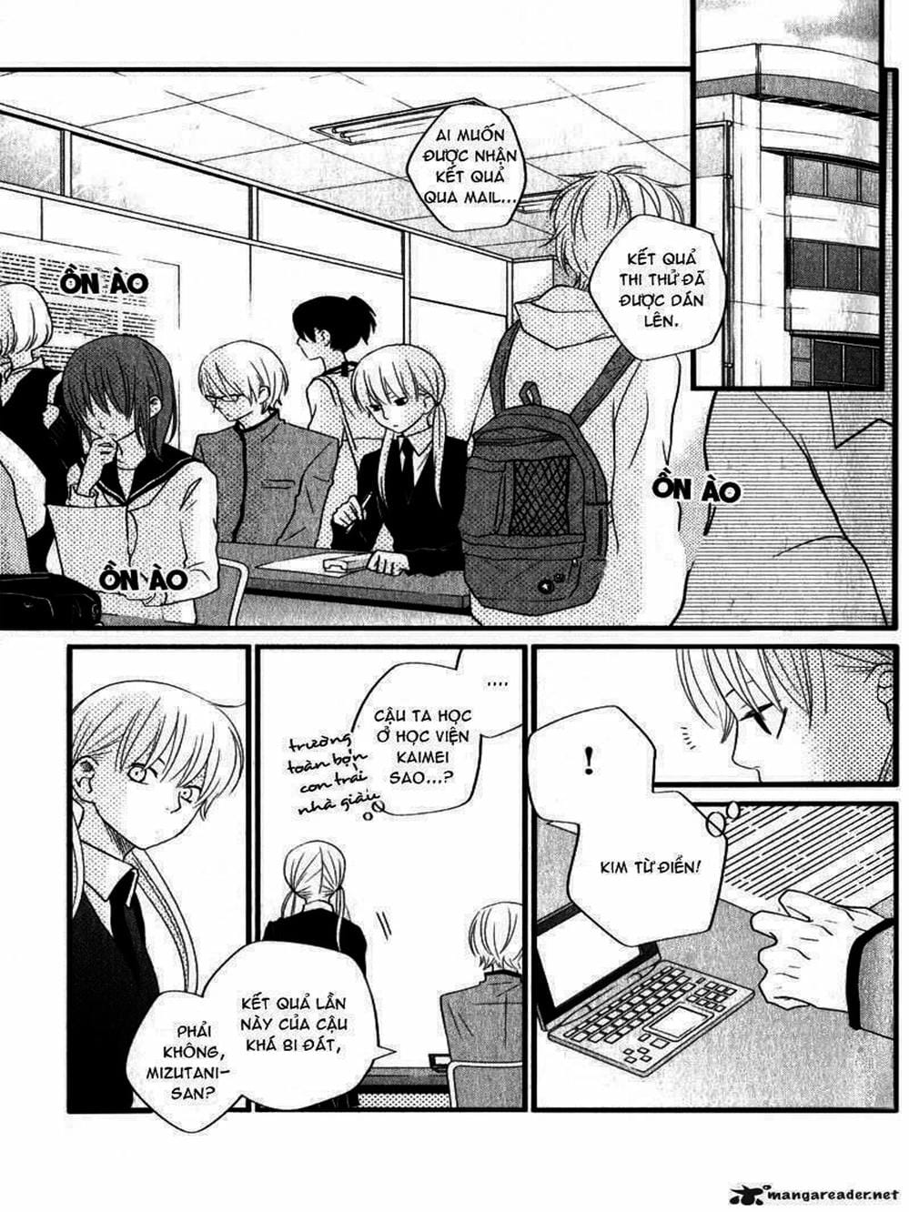 Truyện Tranh Quái Vật Bàn Bên - Tonari No Kaibutsu-Kun trang 4