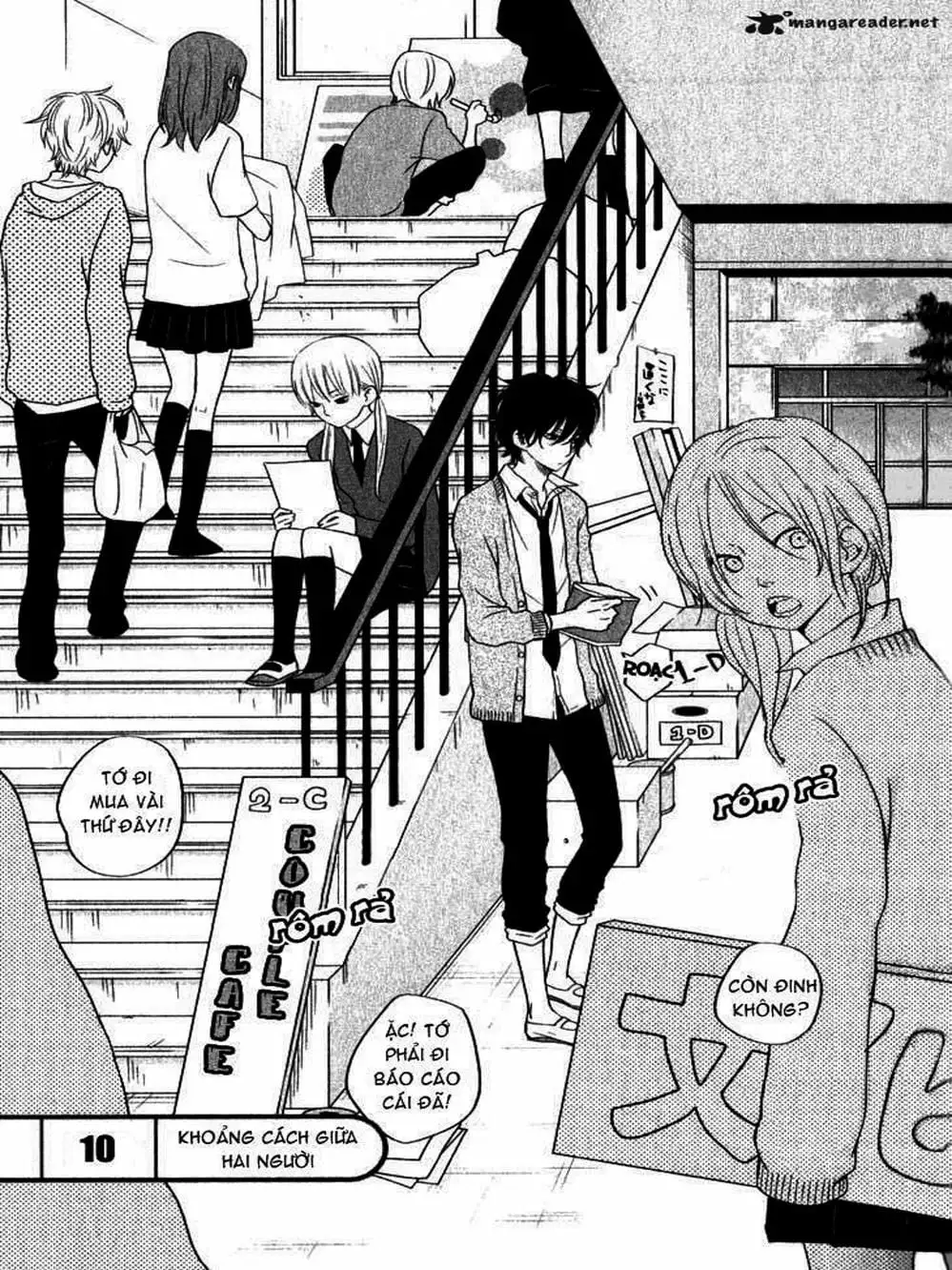 Truyện Tranh Quái Vật Bàn Bên - Tonari No Kaibutsu-Kun trang 4