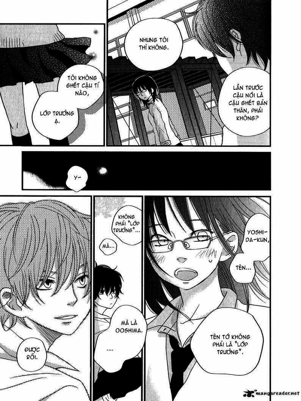 Truyện Tranh Quái Vật Bàn Bên - Tonari No Kaibutsu-Kun trang 4