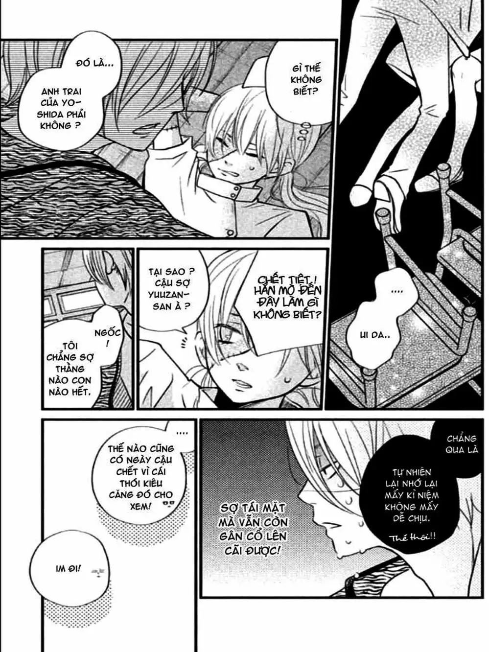 Truyện Tranh Quái Vật Bàn Bên - Tonari No Kaibutsu-Kun trang 4