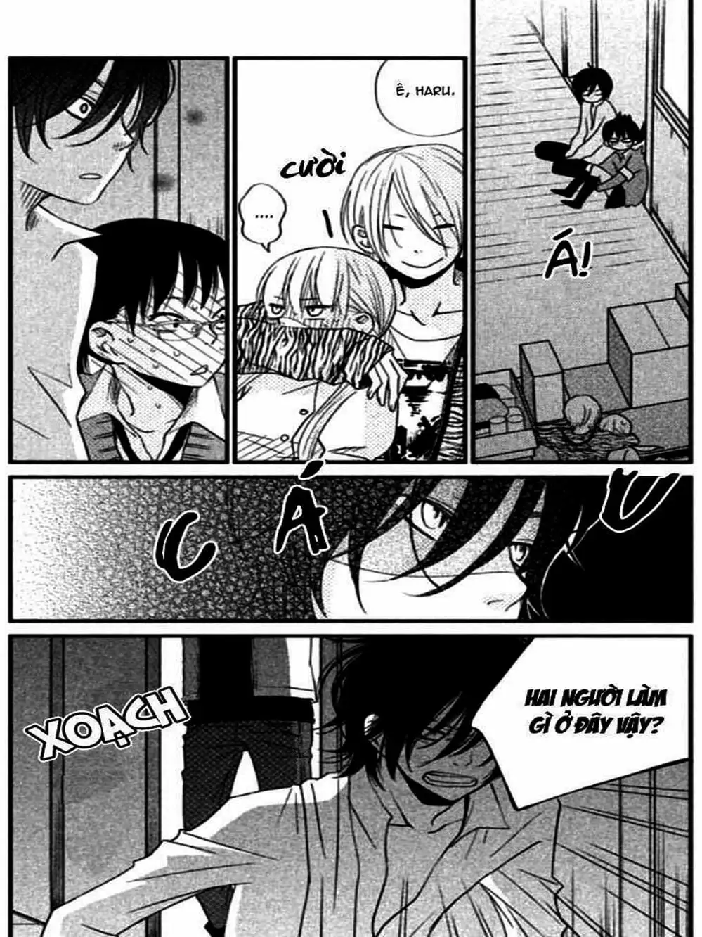 Truyện Tranh Quái Vật Bàn Bên - Tonari No Kaibutsu-Kun trang 4