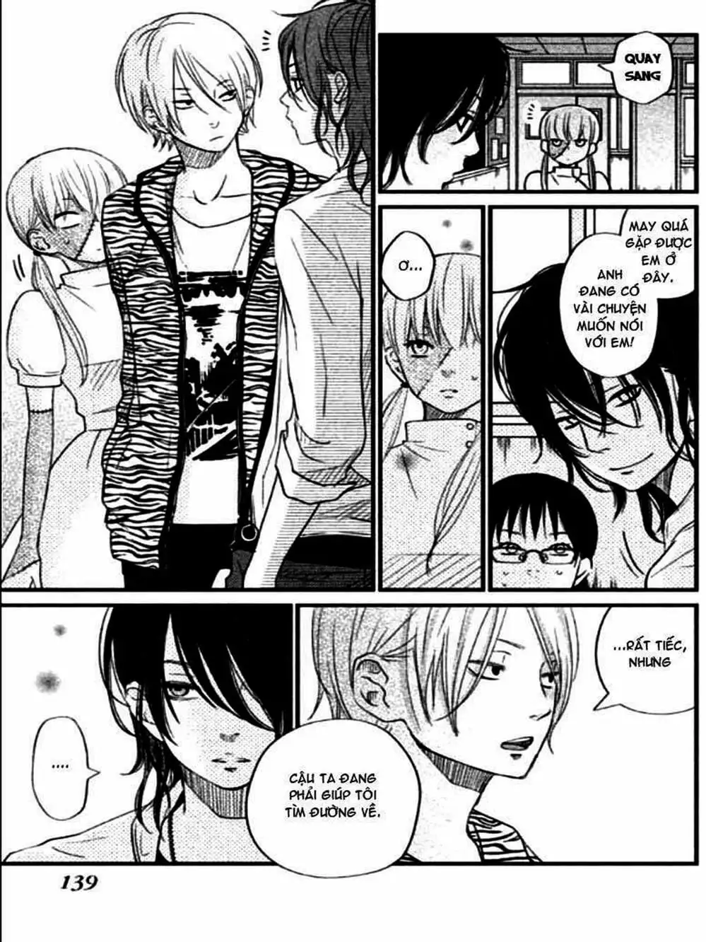 Truyện Tranh Quái Vật Bàn Bên - Tonari No Kaibutsu-Kun trang 4