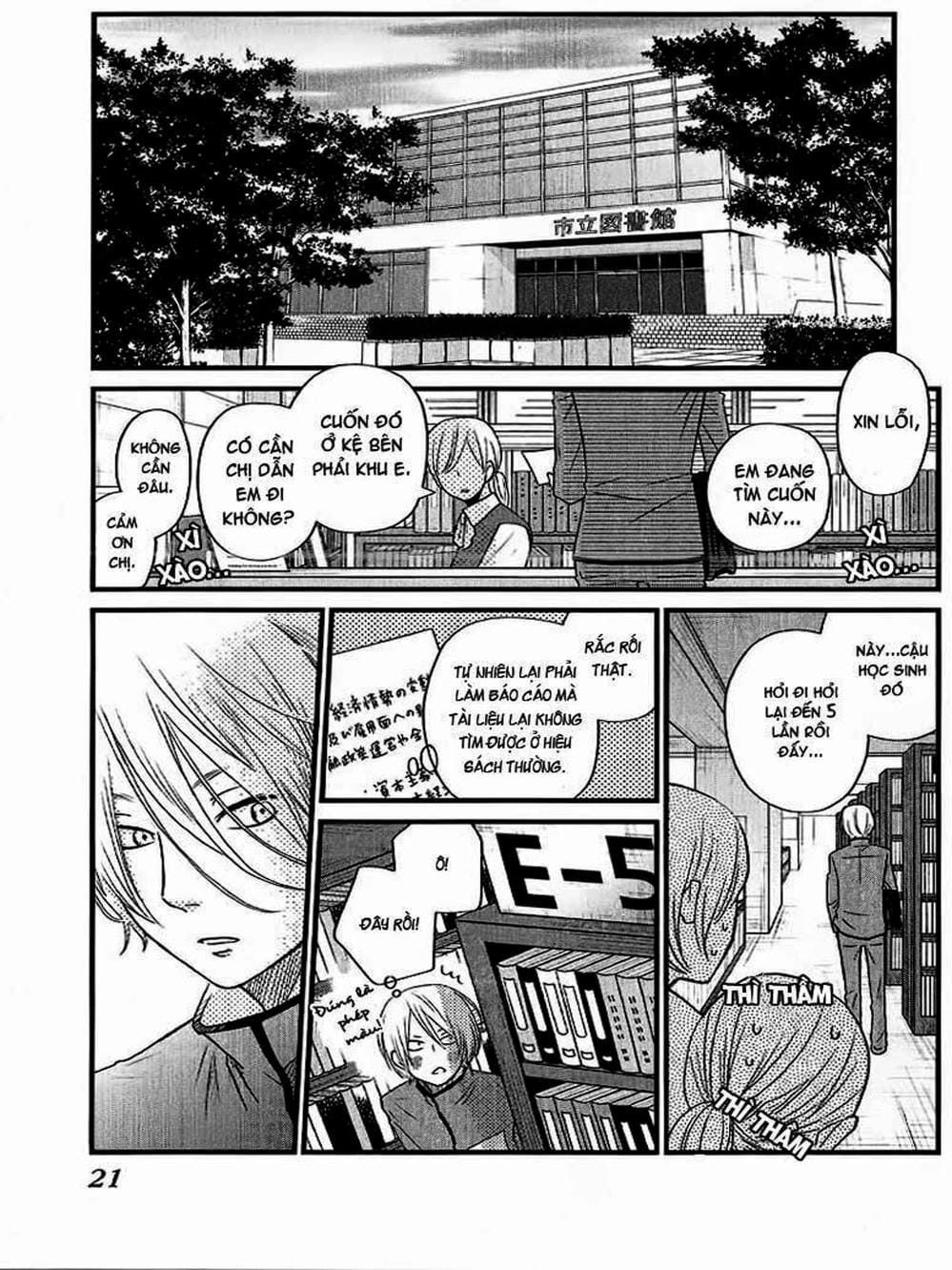 Truyện Tranh Quái Vật Bàn Bên - Tonari No Kaibutsu-Kun trang 4