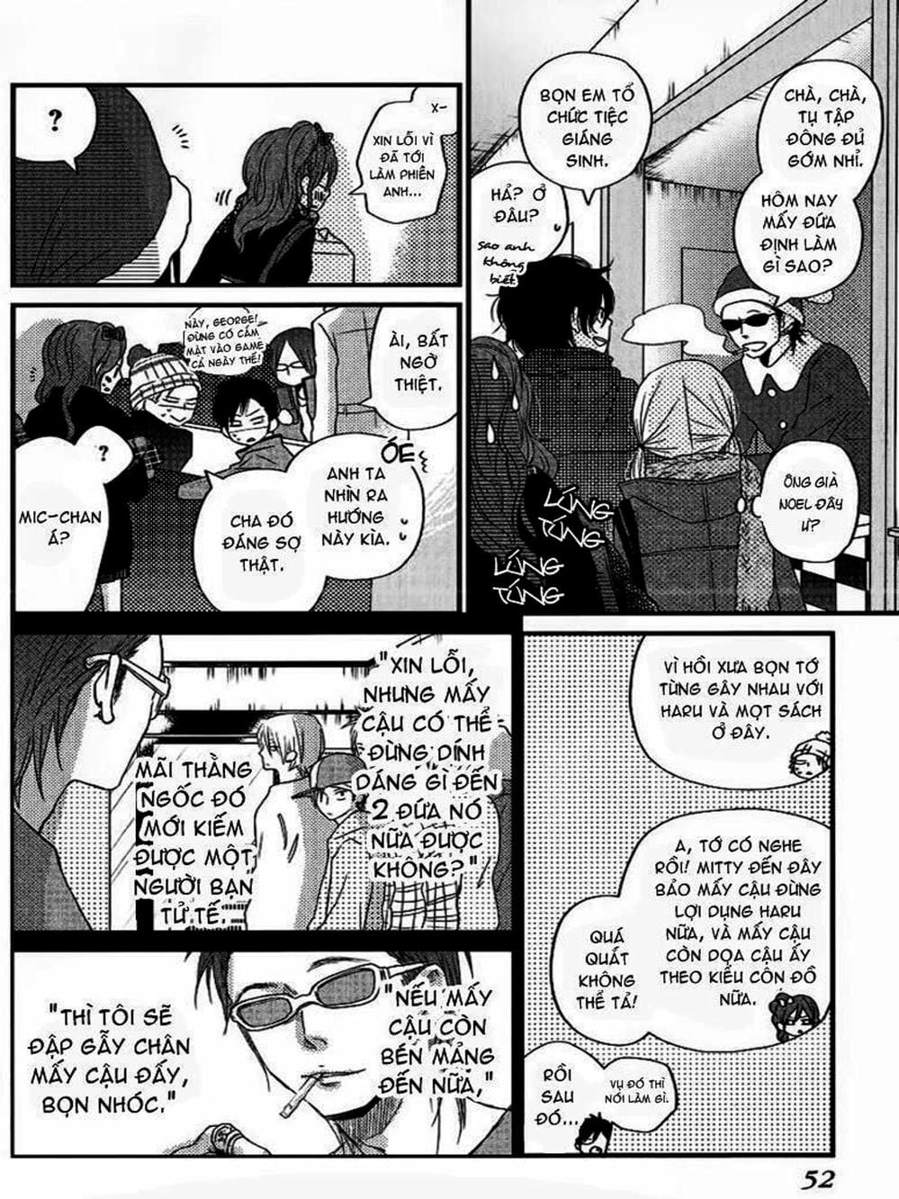 Truyện Tranh Quái Vật Bàn Bên - Tonari No Kaibutsu-Kun trang 4